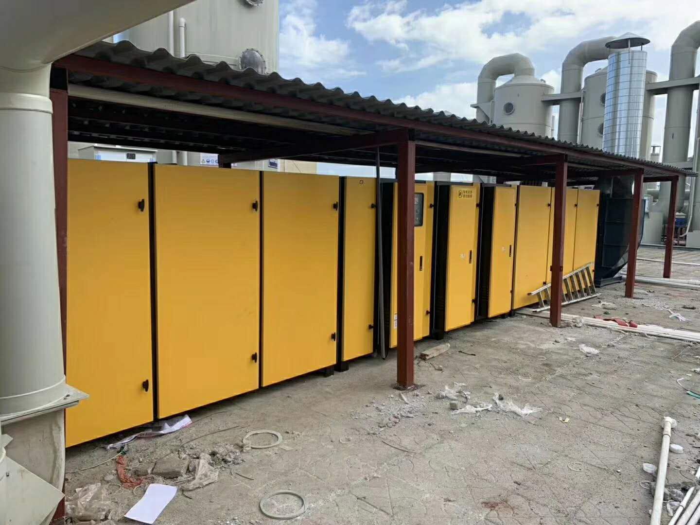 除霧+UV光解（jiě）+活性炭吸附工（gōng）程案例