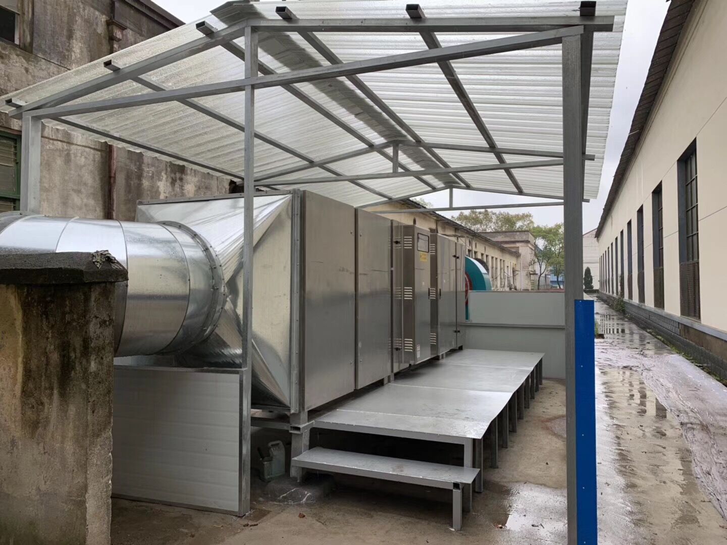 注塑（sù）車間（jiān）廢氣處理工程